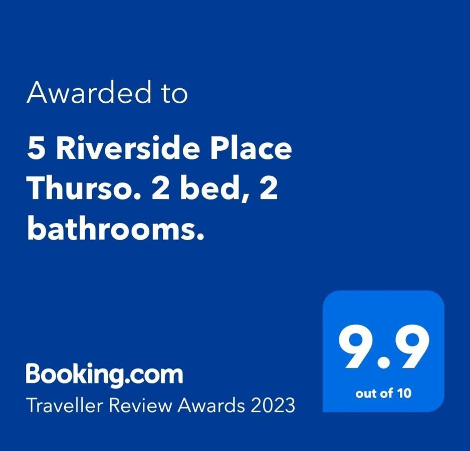 5 Riverside Place Thurso. 2 Bed, 2 Bathrooms. ภายนอก รูปภาพ